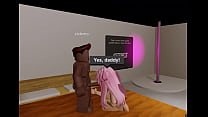 Roblox Anime Girl Gives Head To And Gets Fucked By BBC